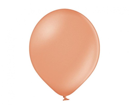 Balony Belbal 12” B105 – 100 szt. metaliczne różowo-złote (30 cm)