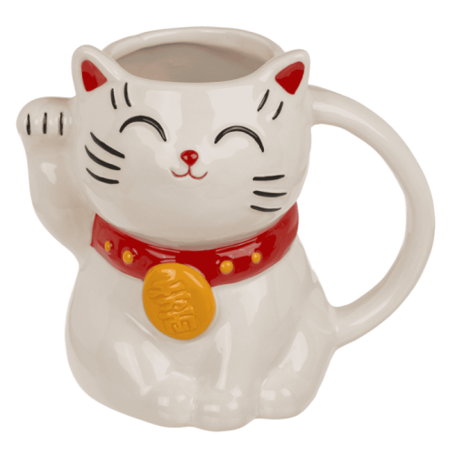 Kubek Lucky Cat – japoński kot szczęścia, 500 ml, prezentowy  (1).png