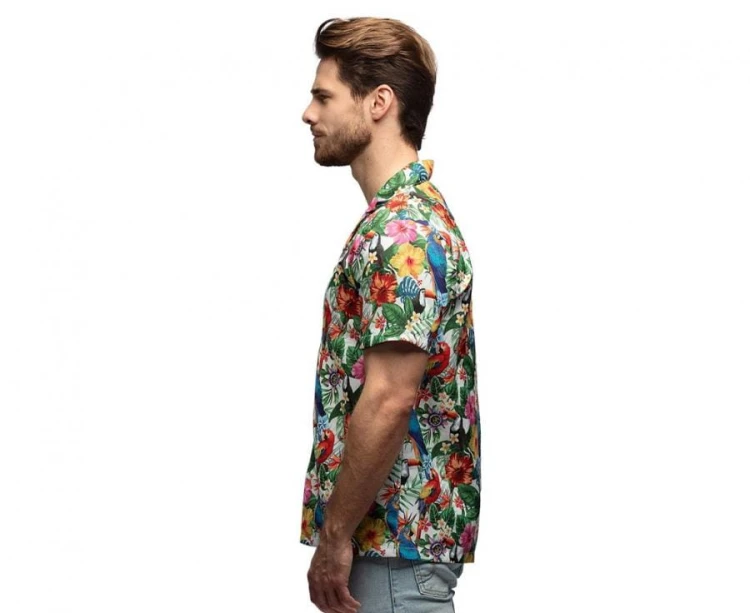 Koszula Tropical męska – rozmiar L, kolorowa, Boland