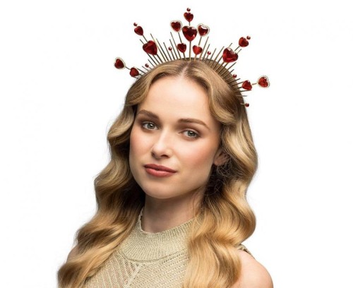 Diadem metalowy Juliette – srebrny, elegancki, Boland