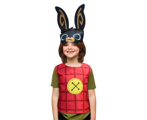 Strój Wesołego Czarnego Królika dla chłopca – rozm. 92/104 cm