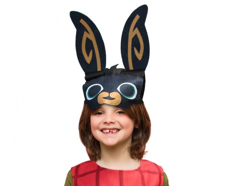 Strój Wesołego Czarnego Królika dla chłopca – rozm. 92/104 cm