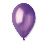 Balony fioletowe metaliczne 12” Gemar – 100 szt. elegancka dekoracja