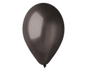 Balony czarne metaliczne 12” Gemar – 100 szt. eleganckie dekoracje
