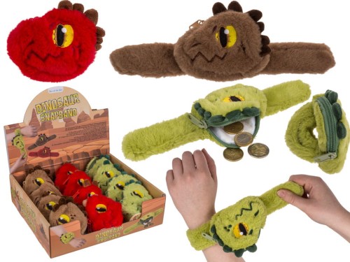 Bransoletka z Pluszowym Dinozaurem i Kieszonką na Skarby  (1).jpg