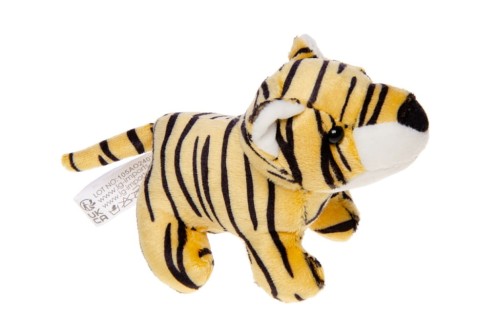 Pluszaki Safari – Mini Pluszowe Zwierzątka Lew, Tygrys, Żyrafa, Słoń  (1).jpg