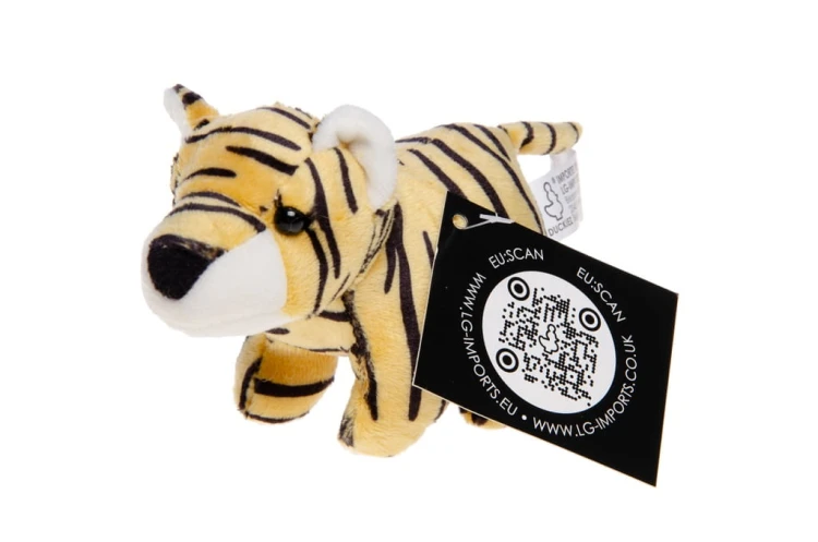 Pluszaki Safari – Mini Pluszowe Zwierzątka Lew, Tygrys, Żyrafa, Słoń  (3).jpg