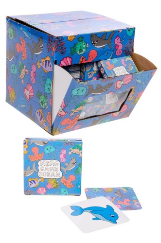 Mini Gra Memo – Morskie Zwierzaki, Ćwiczy Pamięć i Spostrzegawczość  (2).jpg