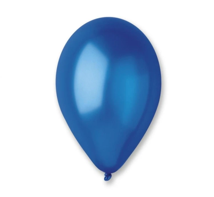 Balony metaliczne granatowe 12" GM110 – 100 szt. Gemar