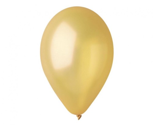 Balony metaliczne złote Dorato 12" GM110 – 100 szt. Gemar