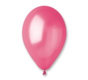 Balony metaliczne ciemnoróżowe 12" (30 cm) – 100 sztuk, połysk