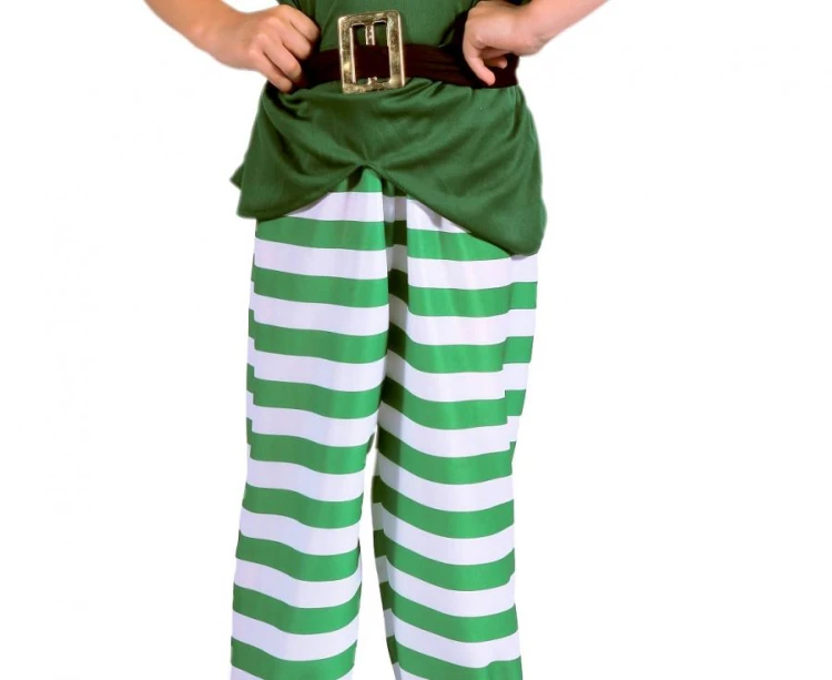 Strój dziecięcy Mały Elfik 92/104 cm – bluzka, spodnie, pasek, czapka