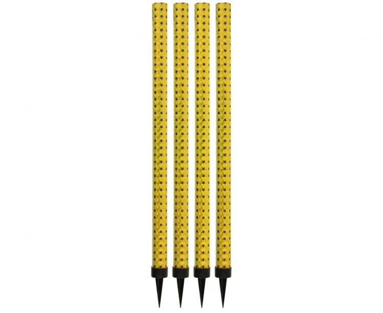 Fontanny urodzinowe iskierki 26 cm – 12 sztuk, złoto-srebrne iskry
