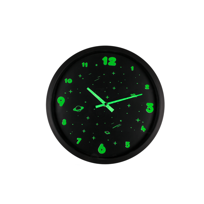 Zegar Ścienny Kosmos – Świecący w Ciemności, 29 cm  (6).png
