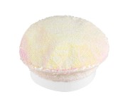 Perłowa Czapka z Daszkiem na Karnawał – Błyszcząca, Uniwersalna