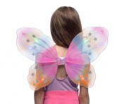 Świecące LED Skrzydła Anioła 47x41 cm – Efektowne, Kolorowe