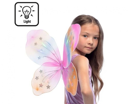 Świecące LED Skrzydła Anioła 47x41 cm – Efektowne, Kolorowe