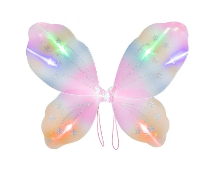 Świecące LED Skrzydła Anioła 47x41 cm – Efektowne, Kolorowe
