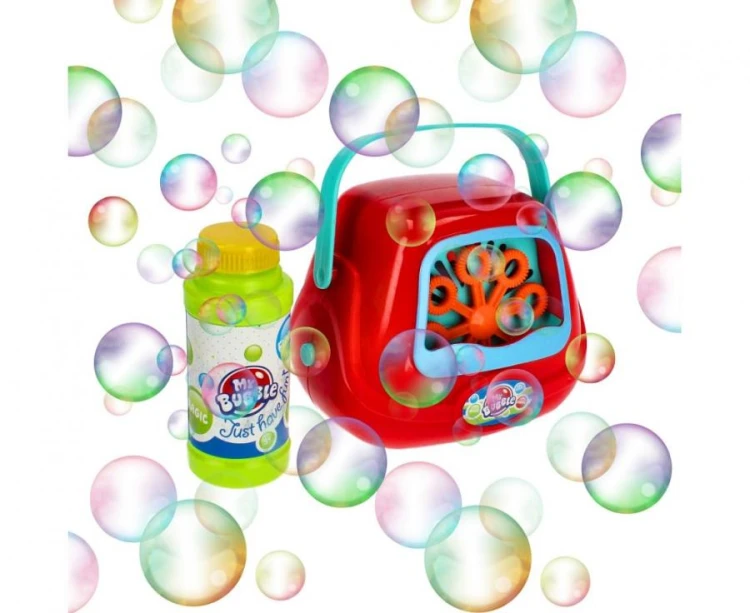 Elektryczna Maszyna do Baniek Mydlanych – Automatyczna, 110 ml