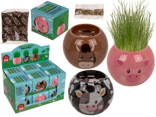 Zwierzaczek z Trawiastą Fryzurą – Doniczka z Rosnącą Trawą  (1).jpg