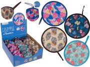 Składany Wachlarz Kieszonkowy – Kwiatowy Styl na Letnie Upały  (1).jpg