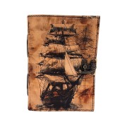 Notes Skórzany Żaglowiec – Elegancki Dziennik w Stylu Retro  (6).jpg