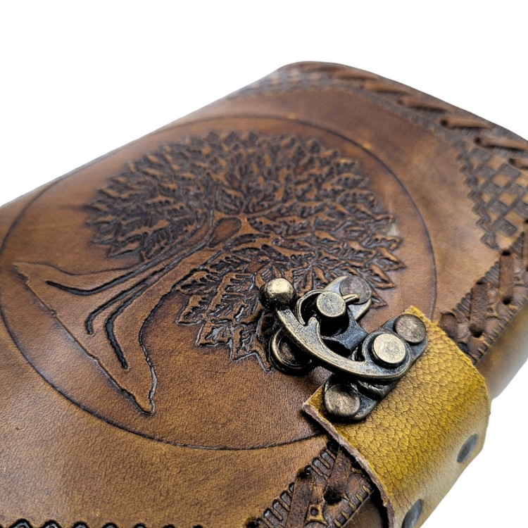 Notes Skórzany z Drzewem Życia – Symboliczny Dziennik Retro  (6).jpg