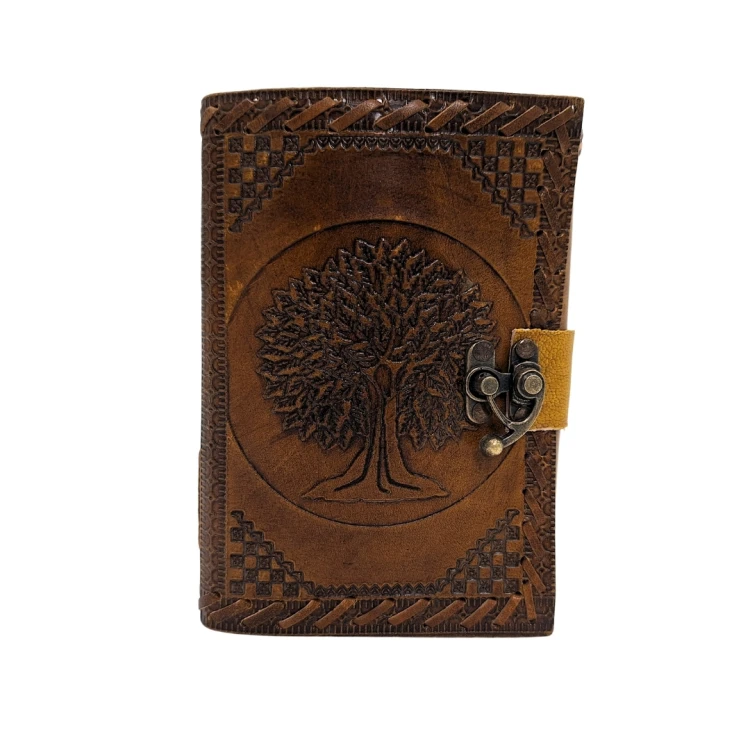 Notes Skórzany z Drzewem Życia – Symboliczny Dziennik Retro  (5).jpg