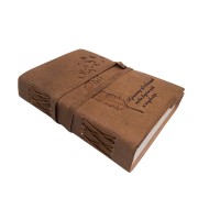 Notes skórzany Retro z cytatem – Dziennik podróżnika 18x13 cm, 200 stron  (4).jpg