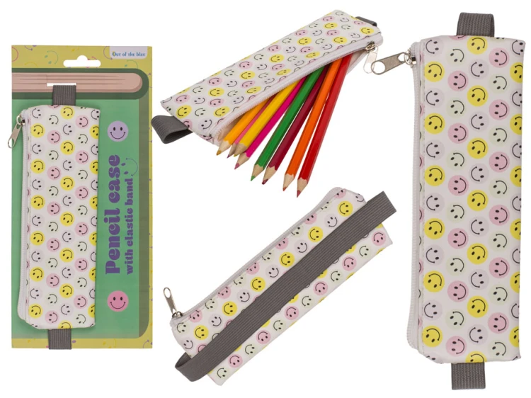 Etui „Be Happy” z Opaską – Organizer na Zeszyt, Planer lub Teczki  (1).jpg