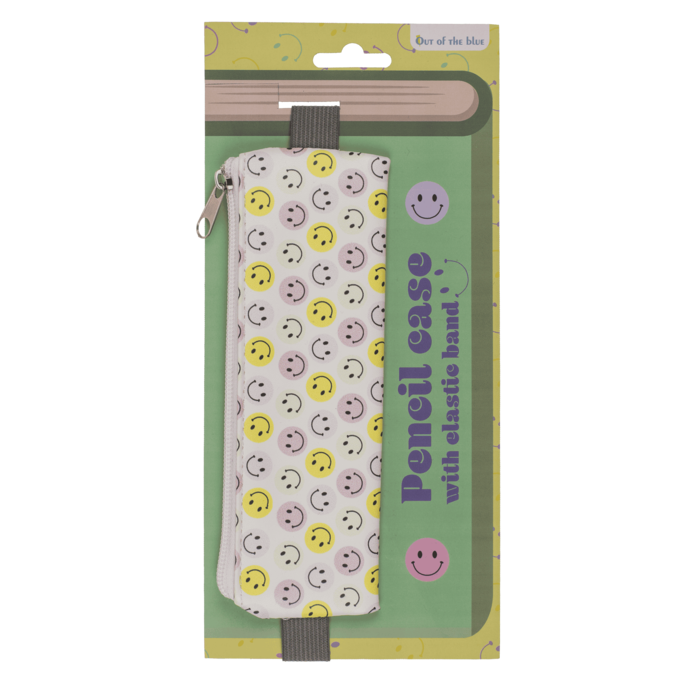 Etui „Be Happy” z Opaską – Organizer na Zeszyt, Planer lub Teczki  (1).png