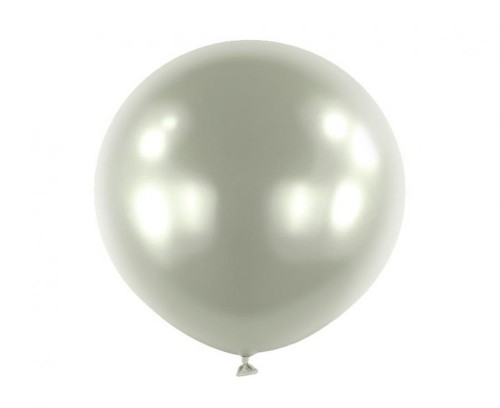 Balony lateksowe platynowe 24” (61 cm) – 4 sztuki, eleganckie