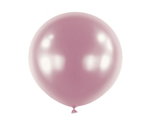 Balony lateksowe różowe 24” (61 cm) – zestaw 4 sztuk, klasyczne