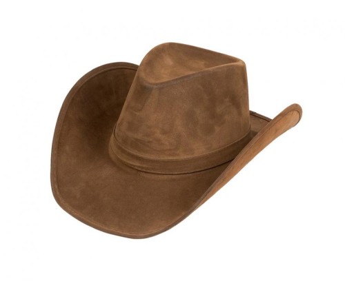 Kapelusz kowbojski Wyoming, brązowy, uniwersalny, Boland