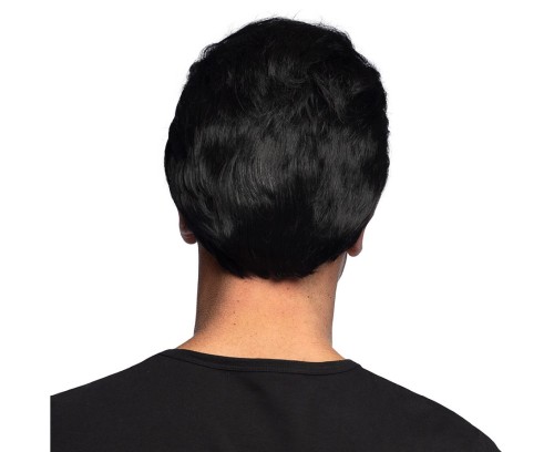 Peruka Męska Danny Czarna – Styl lat 50. | Boland