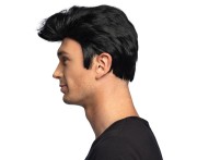 Peruka Męska Danny Czarna – Styl lat 50. | Boland