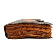 Notes skórzany vintage – drzewo i księżyc, 200 stron rękodzieła  (6).jpg