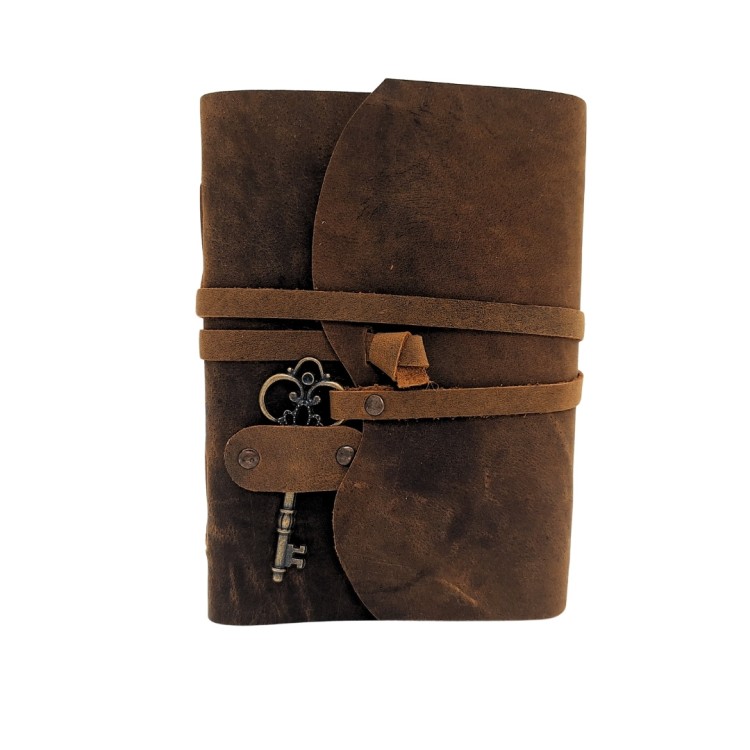 Notes skórzany retro z kluczykiem – 200 stron, prywatność i styl  (5).jpg