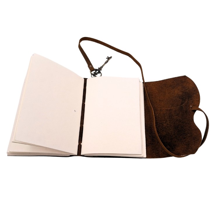 Notes skórzany retro z kluczykiem – 200 stron, prywatność i styl  (7).jpg