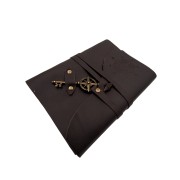 Notes skórzany retro – Róża Wiatrów, 200 stron, styl marynistyczny  (3).jpg