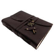 Notes skórzany retro – Róża Wiatrów, 200 stron, styl marynistyczny  (4).jpg