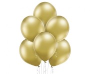 Balony Belbal B105 12" chromowane złote – 50 szt., Glossy Gold