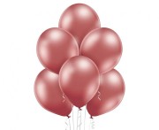 Balony Belbal B105 12" chromowane różowo-złote – 50 szt., Rose Gold