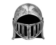 Hełm Rycerza Deluxe dla Dzieci – Kostiumowy, Srebrny | Boland