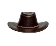 Kapelusz Kowbojski Brązowy – Uniwersalny Rozmiar | Boland