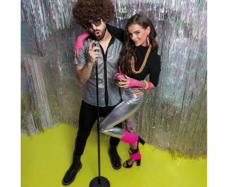 Peruka Afro Brązowa Boland, uniwersalny rozmiar, stylowa i elegancka