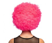 Peruka Afro Boland, różowa – uniwersalny rozmiar, intensywne kręcone włosy