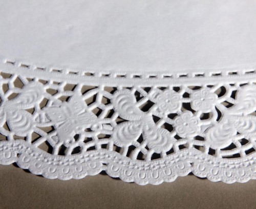 Serwetki dekoracyjne białe 28x41 cm – 100 szt., papierowe