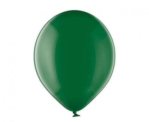 Balony Belbal 12" Przeźroczyste Zielone – 100 szt., Model B105