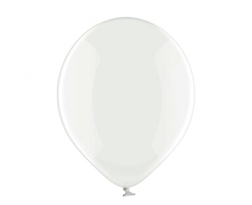 Balony Belbal Przeźroczyste 12” (30 cm) – 100 sztuk, Crystal Clear